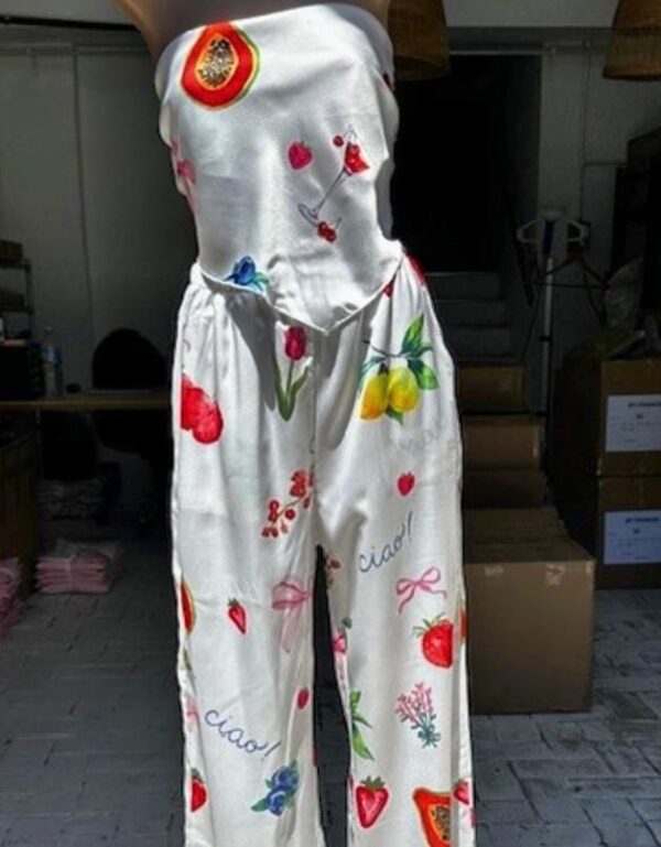 Frankie Scarf and pant set