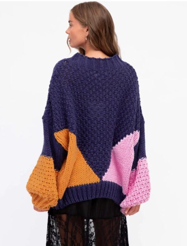 Oversized chunky knit jumper - Image 2