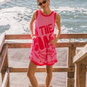On the coast mini dress