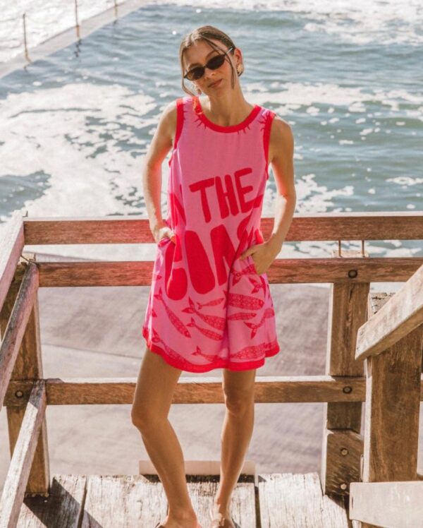 On the coast mini dress