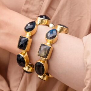 Marina labradorite cuff